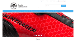 Desktop Screenshot of kitbike.cz